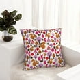 thumbnail image 6 of Pofeuu Squirrel In The Forest Print Double-sided plush pillowcase Square Throw Pillow Covers Pillows Cover for Living Room Bedroom Sofa Couch Cushion Cover（No pillow core）-16"x16", 6 of 7