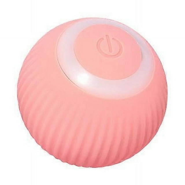 Pelota de juguete interactiva para gatos con autogiro y función de carga USB