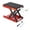 Red without Wheels, variant on Motorcycle Lift Jack,1200 LBS Capacity,Steel Wide Deck ATV Scissor Lift with Thickened Rubber Pad for Bike, Street Cruiser Bikes