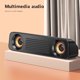thumbnail image 5 of Pisexur Electrónica para Hombres Altavoces de Computadora con Cable USB Altavoces de Escritorio Estéreo con Alimentación USB Barra de Sonido Altavoces Electrónica para Niños, Organizador de Electróni, 5 of 9