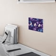 thumbnail image 6 of Haosy Light Switch Cover Plate 3 Gang Electrical Outlet Covers Pink Blue Plam Tree Decorate Wall Plate 4.56”x4.48”, 6 of 8