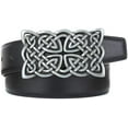 thumbnail image 4 of Vintage Retro Celtic Knot Belt Buckle for Men Simple Cowboy Belt Buckle, 4 of 6