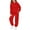 Red, variant on Coerni Boys Girls Hoodie and Sweatpants Set for Kids Cotton Warm Athletic Sweatsuit Youth Fleece Sweatshirt Outfits Trendy Suit