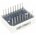 thumbnail image 4 of 15 Pack Common Anode 2 Digits 18 Pin Red LED 7-Segment Display, 0.6" Digit Height (0.98" x 0.31" x 0.73"), 4 of 6