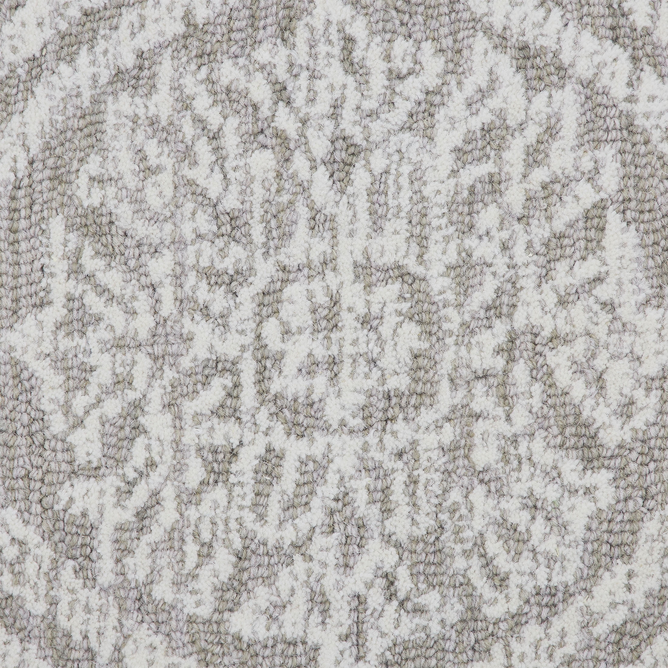 Better Homes & Gardens Suzani Taupe Medallion Wool Indoor Area Rug, 24" x 36"