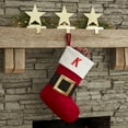 thumbnail image 2 of Personalization Mall Santa Belt Embroidered Initial Christmas Stockings, 2 of 4