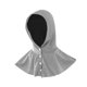 thumbnail image 5 of Toalla con capucha, toalla absorbente y fresca para ciclismo, entrenamiento, deportes en climas cálidos. Gris, 5 of 8