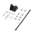 Flameee Metal Car Hook Tow Shackle Pintle Hook For SCX10 90046 CC01 D90 how-big-is-1-10-scale-rc-car