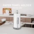 thumbnail image 2 of simplehuman Soporte para Toallas de Papel de pie con Brazo tensor de Acero Inoxidable Cepillado, 2 of 4