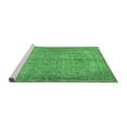 thumbnail image 2 of Ahgly Company Machine Washable Indoor Square Persian Emerald Green Traditional Area Rugs, 6' Square, 2 of 4