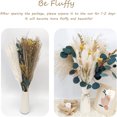 thumbnail image 3 of Dried Pampas Grass,65 Pcs Dried Flowers Decoration Natural Pampas Grass Decor Small Dried Flowers Dried Plants Home Wedding Decor Bedroom Balcony Kitchen Home Decor, 3 of 7