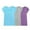 Blue/Grey/Purple(PACK B), variant on Girl's School Uniform Breathable Quick-Dry T-Shirt PackA 10/12