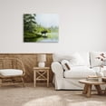 thumbnail image 3 of Stupell Industries Moose in Woodland Pond Nature Painting Gallery Wrapped Canvas Print Wall Art, 40 x 30, 3 of 8