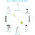 thumbnail image 5 of ZZkhGO Multifunctional Cup Cleaning Brush, Silicone Sponge Tea Stain Scrubber, Long Handle Bottle Brush for Baby Bottles Glasses, 5 of 6