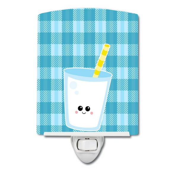 Caroline's Treasures BB7047CNL Milk Face Ceramic Night Light, 6x4x3", multicolor