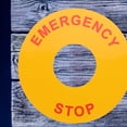 thumbnail image 2 of Hemoton Hazard Electrical Equipment Warning Label Travel 6.20X6.20X0.10CM Yellow, 2 of 8