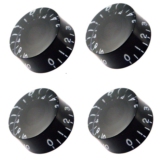 MYG 4Pcs Multi Couleur LP Guitare Électrique Volume Bouton Haut Chapeau Vitesse Boutons de Contrôle