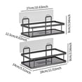 thumbnail image 4 of Estante organizador multiusos para ducha, dormitorio, lavandería, inodoro 2 niveles, 4 of 9