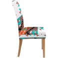thumbnail image 3 of RYLABLUE Modèle Coloré Stretch Chaise Housse de Protection Siège Housse pour Salle à Manger Hôtel Mariage Ensemble de 1, 3 of 5