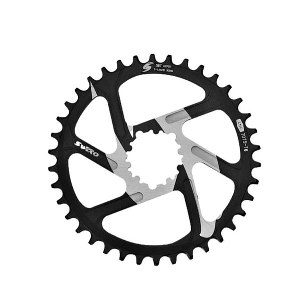 Eigraketly Juego de bielas de agujero para bicicleta de montaña, juego de manivela de aleación de aluminio, reemplazo de mantenimiento de Ciclismo Tipo 11 Eigraketly OD026015-11