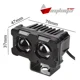 thumbnail image 2 of Faro Auxiliar 2 Led Con Lupa Bicolor Para Moto Auto Luz Fija, 2 of 6