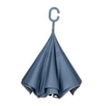 thumbnail image 3 of Wweixi Parapluie de Pluie Pliant Inversé pour Extérieur Plage Femmes Bleu 108x80cm, 3 of 6