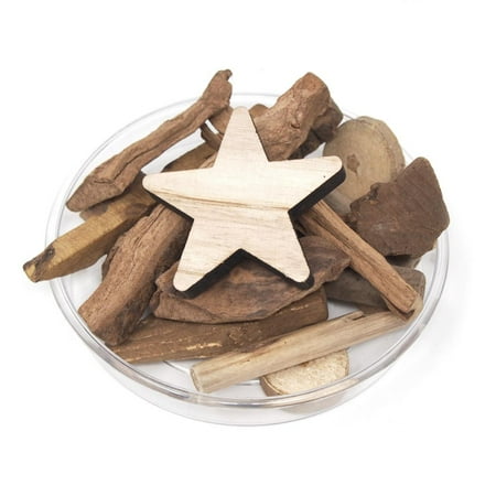 Decorative Christmas Bowl Vase Filler Wood Shapes Star Walmart Com