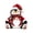 A, variant on Christmas Penguin Plush Toy, 25cm Stuffed Animal with Heart Candy Pocket