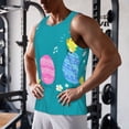 thumbnail image 5 of Salouo bunny holding flower for Men's Tank Tops,Sleeveless Muscle Shirts for Men Quick Dry Workout Tank Top Gym Muscle Tee Fitness Bodybuilding Sleeveless T Shirt-X-Large, 5 of 7