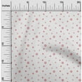 thumbnail image 1 of oneOone Viscose Jersey Pastel Red Fabric Artistic Floral Quilting Supplies Print Sewing Fabric by The Yard 60 Inch Wide, 1 of 5