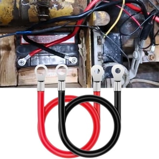 Black 12 Foot 0 Gauge 1/0 AWG Battery Cable by Spartan Power, Negative Only 12 F Black 12 Foot 0 Gauge 1/0 AWG Battery Cable by Spartan Power, Negative Only 12 F