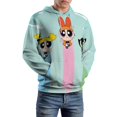 thumbnail image 6 of The Powerpuff Girls Unisex Adult Hoodie Casual Hooded Sweatshirt Pullover Novelty 3D Printed Sweater Jacket XL, 6 of 8