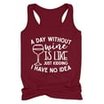 thumbnail image 2 of Aloohaidyvio Tank Tops for Women Womens Tank Tops Summer Beach Funny Graphic Racerback Tanks Vest Sayings Blouse, 2 of 5