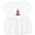 thumbnail image 3 of Inktastic Hippo 1st Birthday Girls Baby Dress, 3 of 5