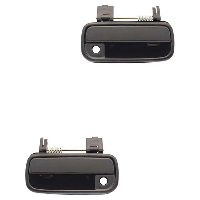 Manijas de Puertas Exteriores HUSHAN para Toyota 4runner 1999 A 2002 Color Negro 2 Piezas