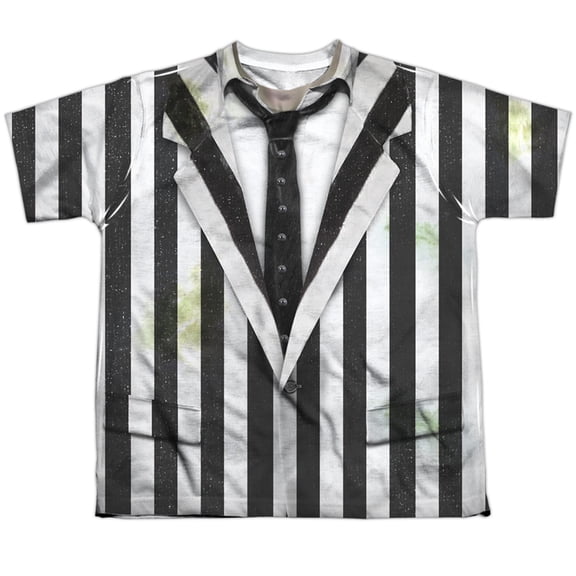 Beetlejuice - Beetlejuice Suit - Youth Short Sleeve Shirt - X-Large