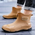 thumbnail image 4 of Ablanczoom Women Rain Boots: Waterproof Chelsea Boots Anti-Slip Outdoor Work Ankle Booties Garden Shoes, 4 of 6