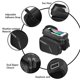 thumbnail image 3 of Waterproof Bicycle Frame Bag Double Pouch Bike Top Tube Bag MTB Mountain Bike Cycle Pannier Bag Touchscreen Phone Case, 3 of 5