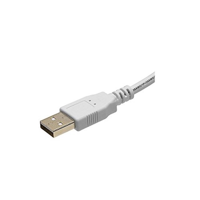 C&E 5 PCS USB 2.0 A Macho a Una Hembra Extensión 28 O 24AWG Cable (Cha