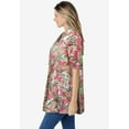 thumbnail image 3 of Woman Within Plus Size Lightweight Open Front Cardigan, 3 of 3