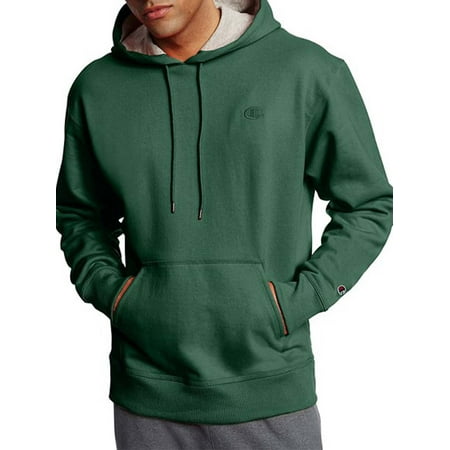 Champion Men's and Big Men's Powerblend Fleece C Logo Pullover Hoodie, up to Size 4XL