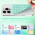 thumbnail image 4 of Klearlook Silicone Suction Cup Phone Case Mount Double Sided, Sticky Phone Grip for 6.1-7.2 inch Phones, Phone Accessories Hands-Free Strong Grip Holder for Selfies and Videos, Light Green, 4 of 6