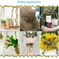 thumbnail image 6 of 2 Roll Twine Green Leaf Jute 5MM Rope Hemp Burlap Ribbon String Heavy Duty Hanging Gardening Decoration or for Arts and Crafts - Light coffee, 6 of 6