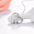 thumbnail image 2 of TANGPOET Heart Animal Necklaces 925 Sterling Silver Necklaces Giraffe Pendant Birthday Mothers Day Anniversary Gifts for Women Mom Grandmother, 2 of 7