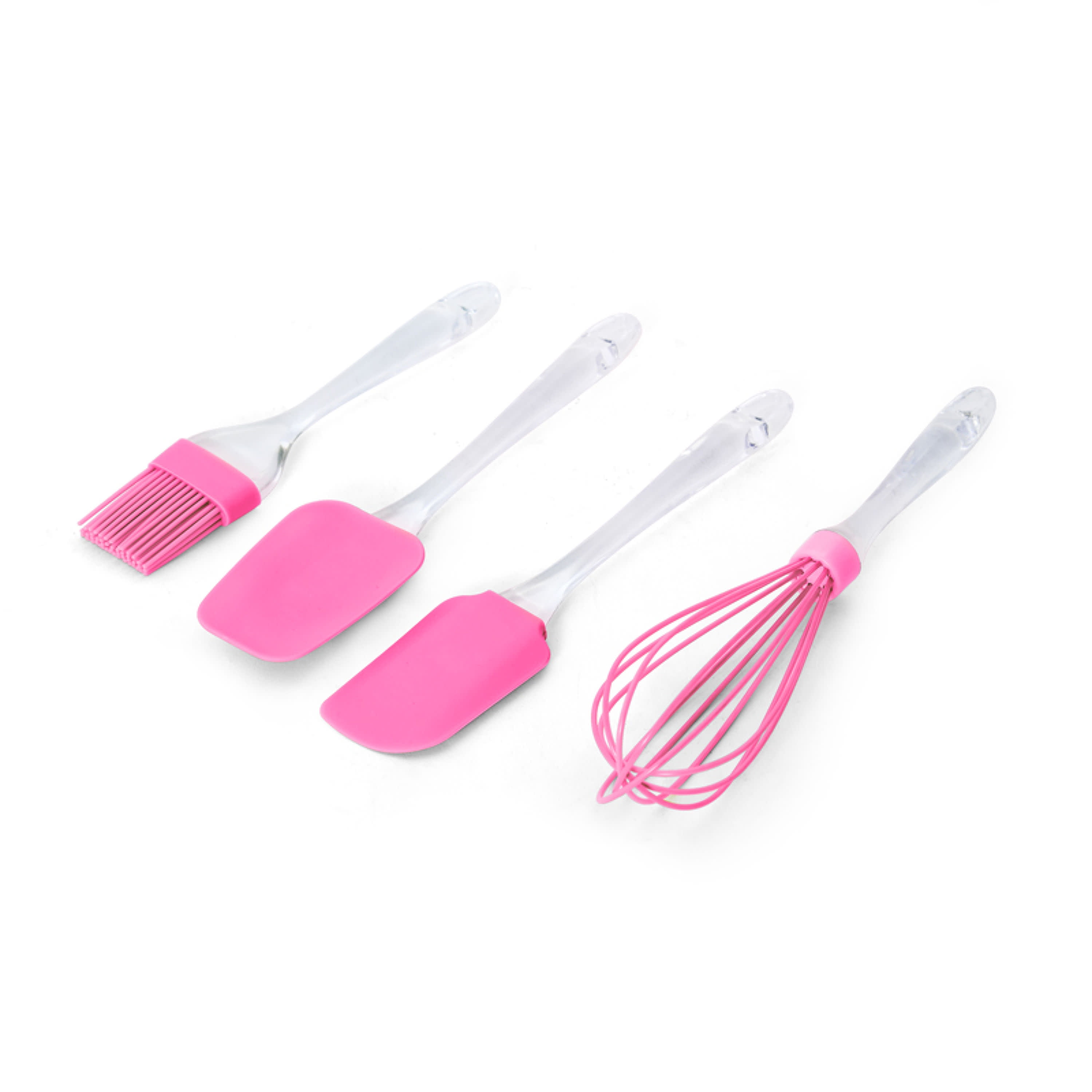 4-Piece Silicone Utensil Set in Red by Sur La Table - FabFitFun