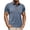 #03 Blue 【Mix, Match & Rotate: Stock Up on Daily Colors】, variant on Men's Slim Fit Warm Base Layer Top Long Sleeve Semi High Neck Sports Fitness T-Shirt Polycotton Thermal Casual Workout Training Essential | JASKFLY,Army Green L