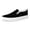 Black, variant on KEINDI Women’s Slip On Canvas Low Top Shoes Fashion Sneakers and Casual Loafers Flats Shoes For Women White size 9