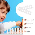 thumbnail image 2 of KONTONTY 10pcs Small Fence for Decor Resin for Succulents Display Home Decoration, 2 of 8
