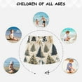 thumbnail image 6 of FORMRS Boys Swim Trunks Quick Dry Mesh Liner Boardshorts Sizes XS-XL, Beige Christmas Trees, 6 of 7