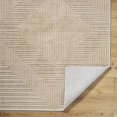 thumbnail image 4 of Mark&Day Washable Rugs, 8x10 Carissa Modern Light Brown Area Rug, Beige Brown Carpet for Living Room, Bedroom or Kitchen (7'10" x 10'1", Machine Washable), 4 of 7